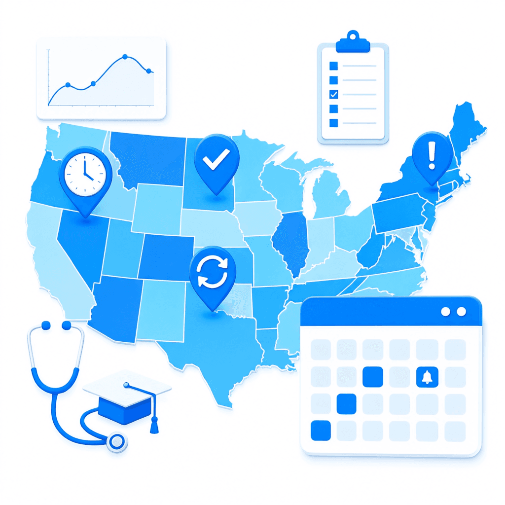 NCLEX Retake Rules and State-by-State Requirements hero image